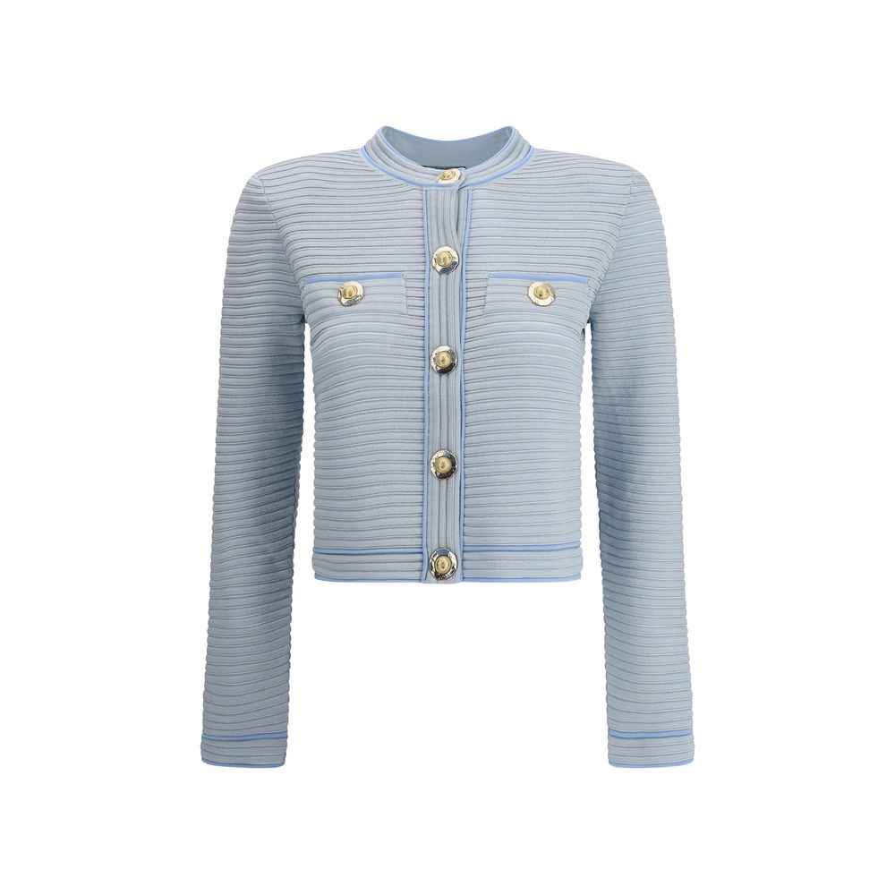 Balmain Embossed knit Cardigan