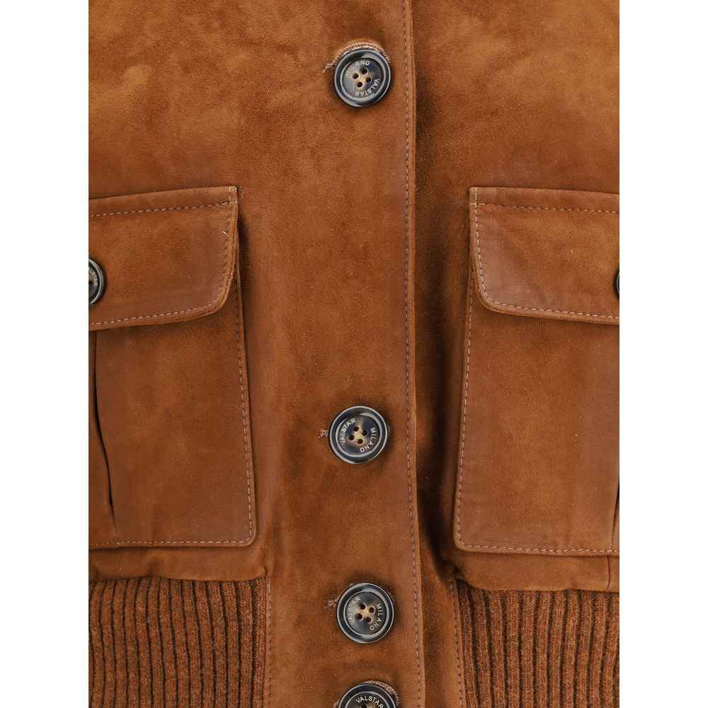 Valstar Brown Goatskin Jackets And Coat