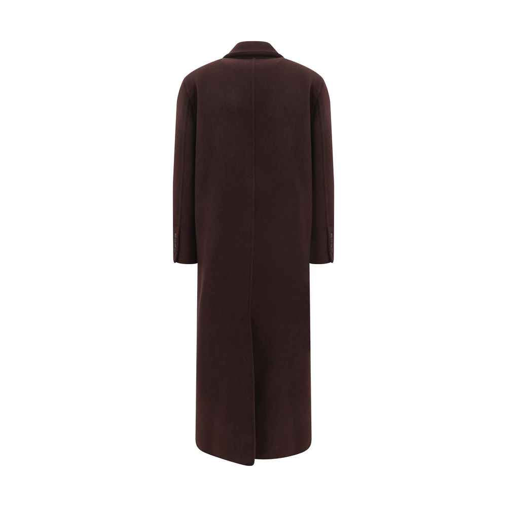 Brunello Cucinelli Bordeaux Cashmere Coat