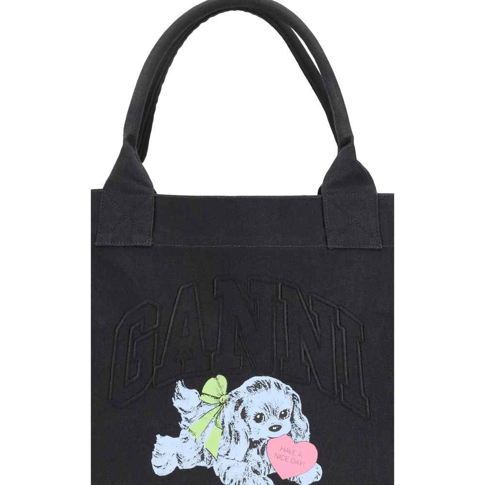 Ganni XXL Puppy Tote Bag