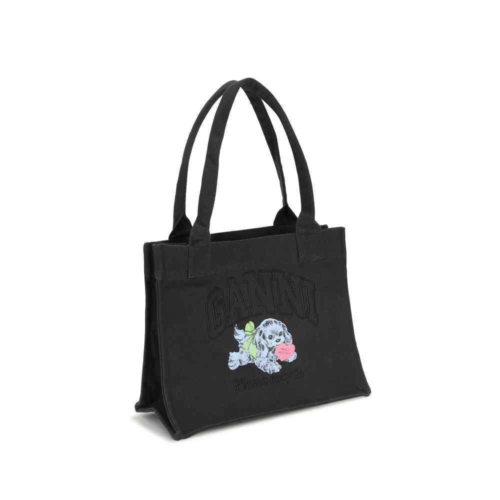 Ganni Puppy Tote Bag