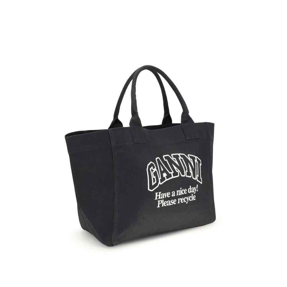 Ganni XXL Canvas Tote Bag