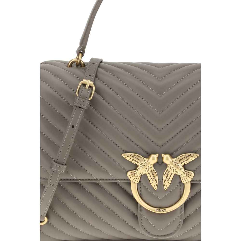 PINKO LOVE LADY PUFF BIG CL  SHEEP NAPPA CHEVR