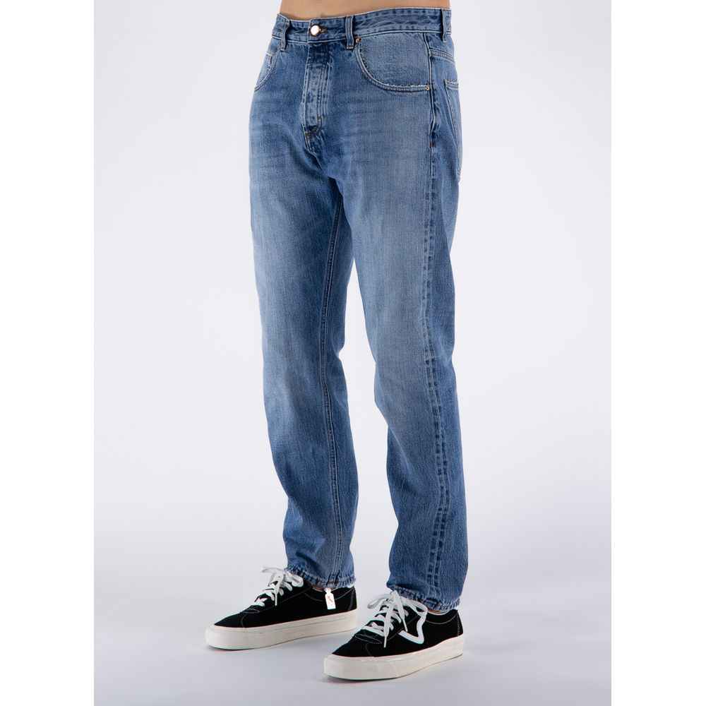 Don The Fuller Blue Cotton Jeans & Pant