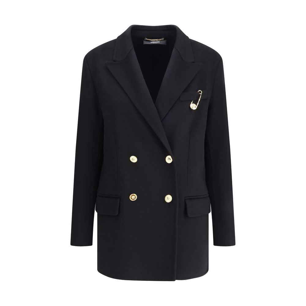 Versace Wool and cachemire Double-breasted Coat