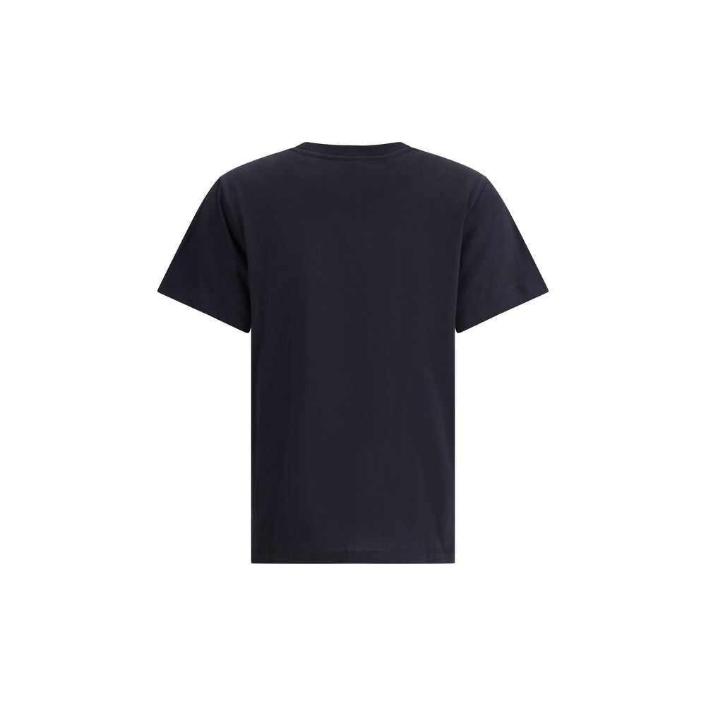 Ganni Black Cotton T-Shirt
