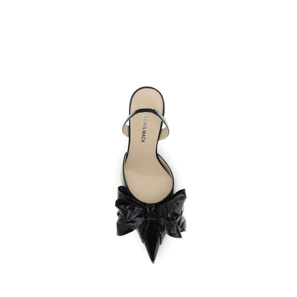 MACH & MACH Cadeau Wrapped Leather Pumps