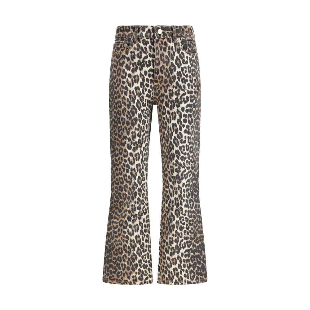 Ganni Animal print Pants