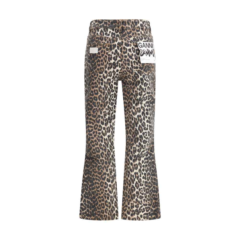 Ganni Animal print Pants