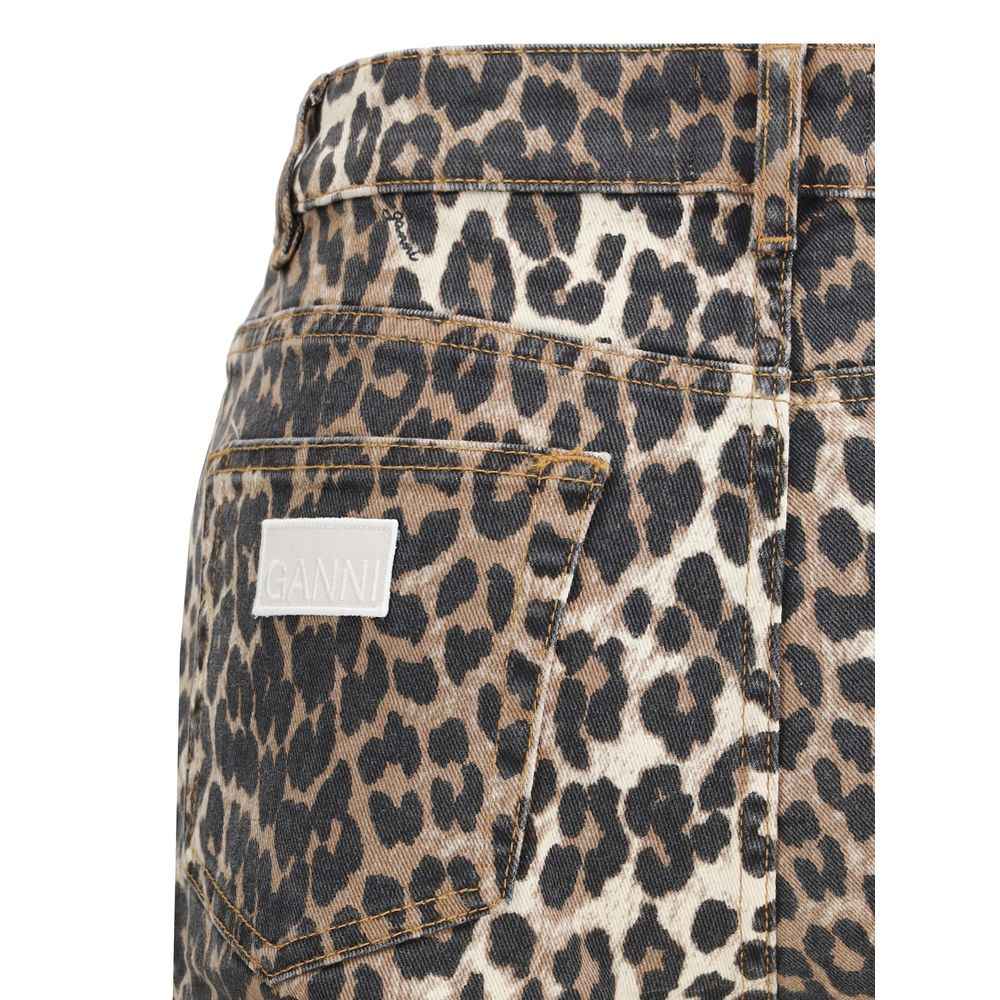 Ganni Animal print Pants