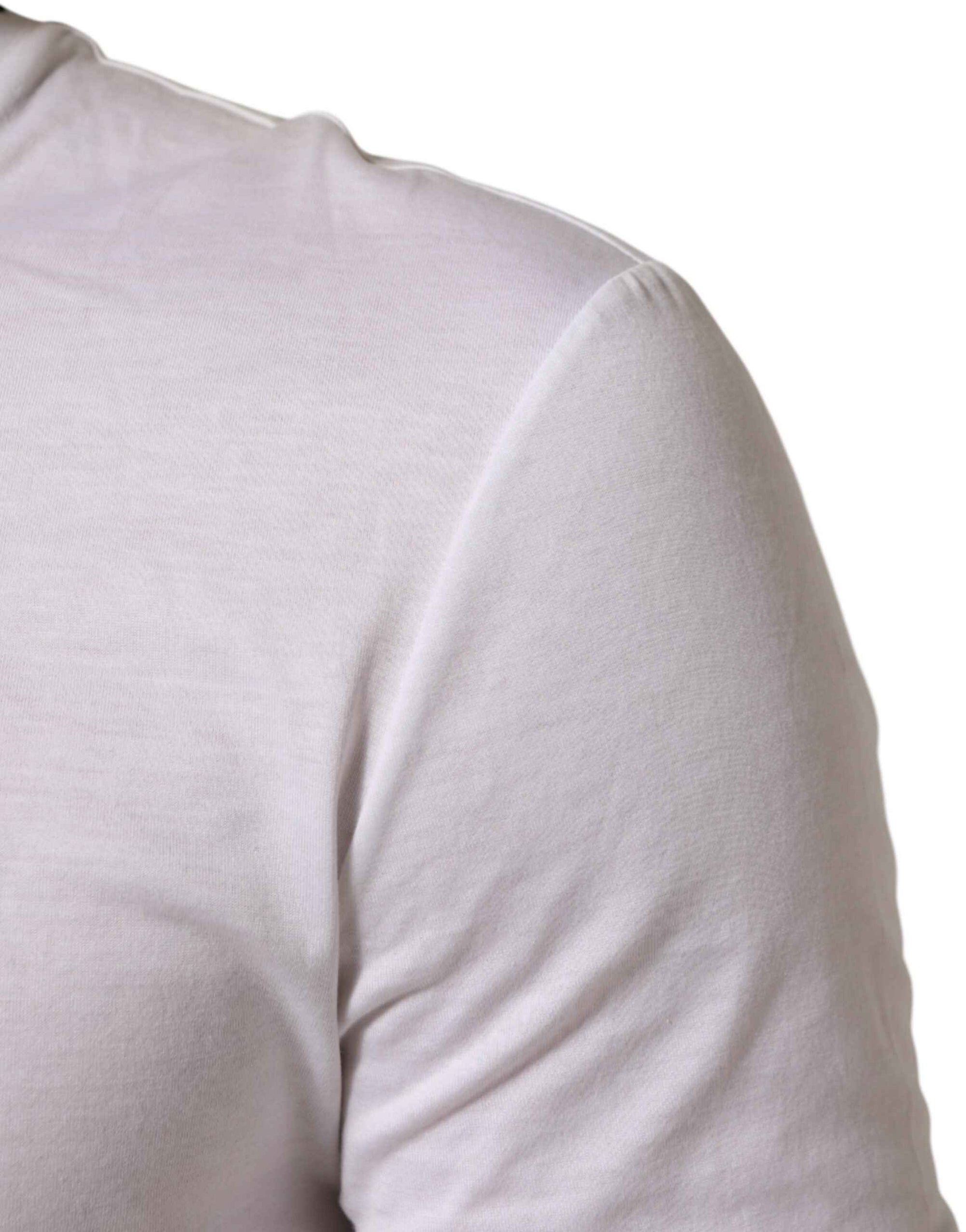 Dolce & Gabbana White Short Sleeves Round Neck Men Underwear T-shirt