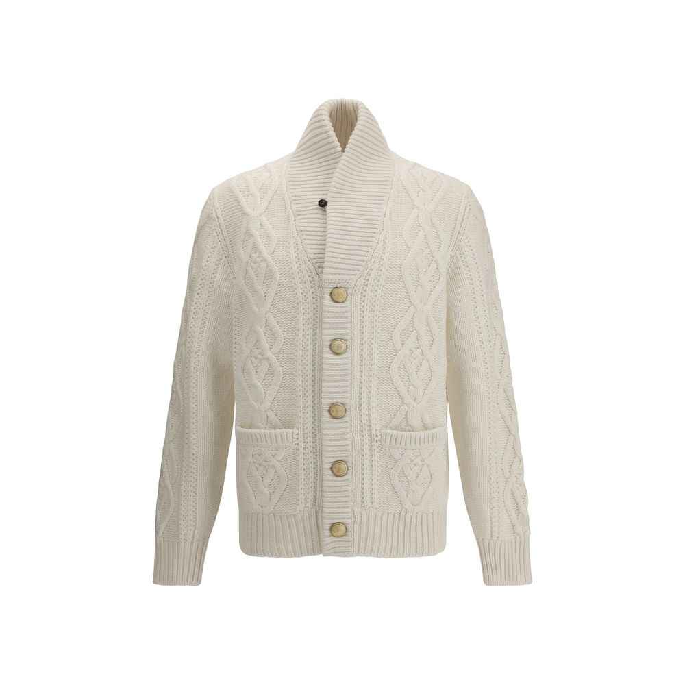 Brunello Cucinelli Cable-Knit Cashmere Cardigan