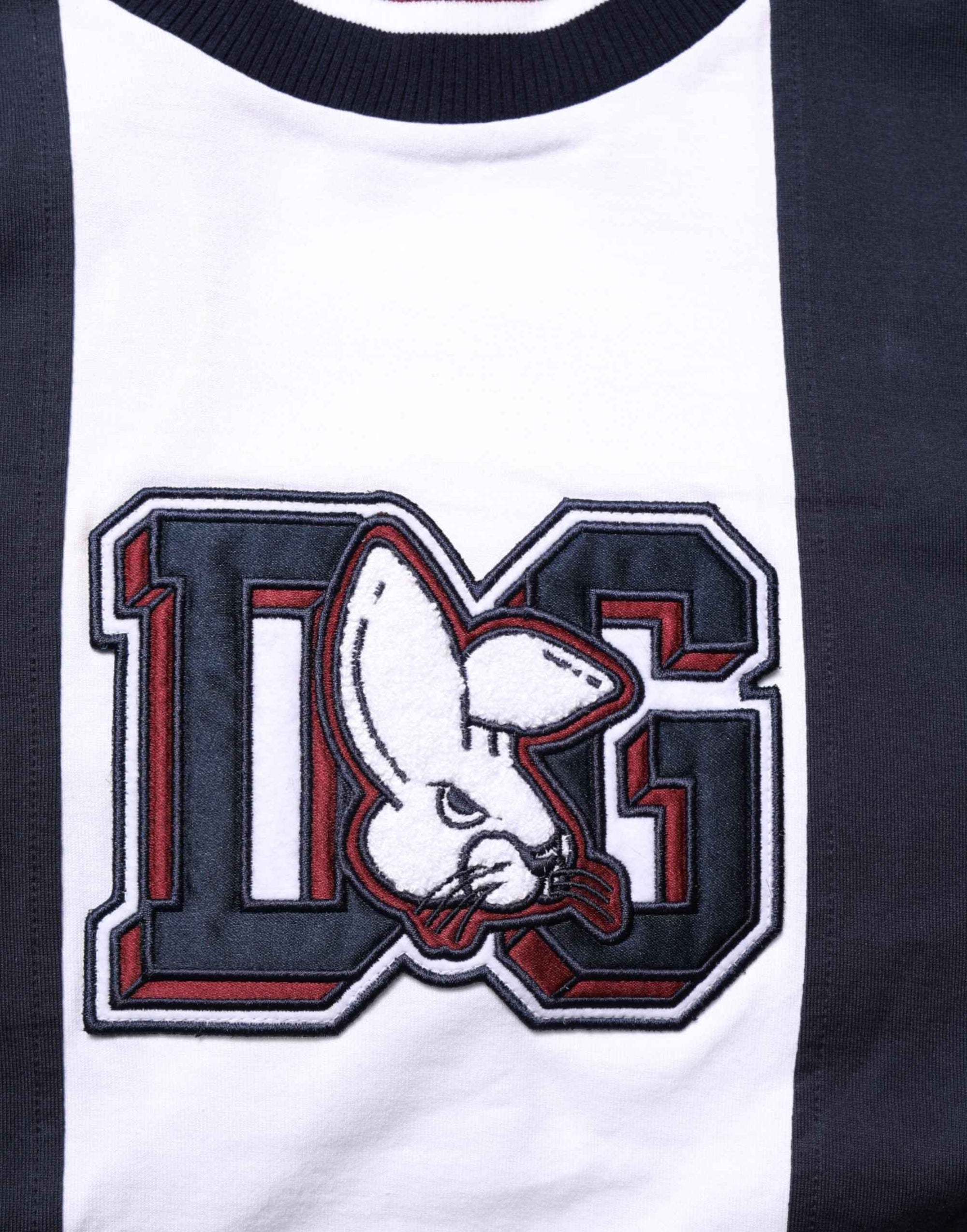 Dolce & Gabbana Multicolor Striped Cotton Men Crew Neck T-shirt