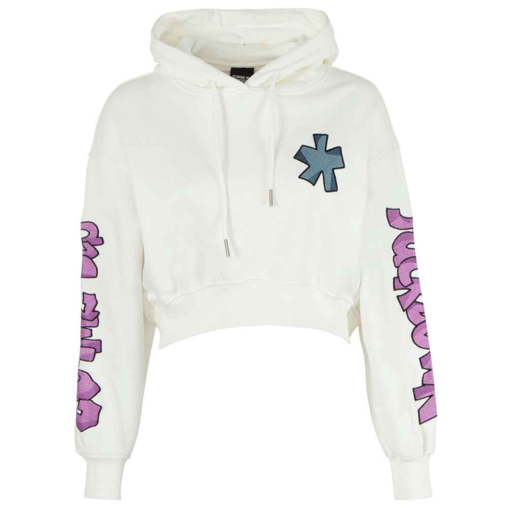 Comme Des Fuckdown White Cotton Sweater