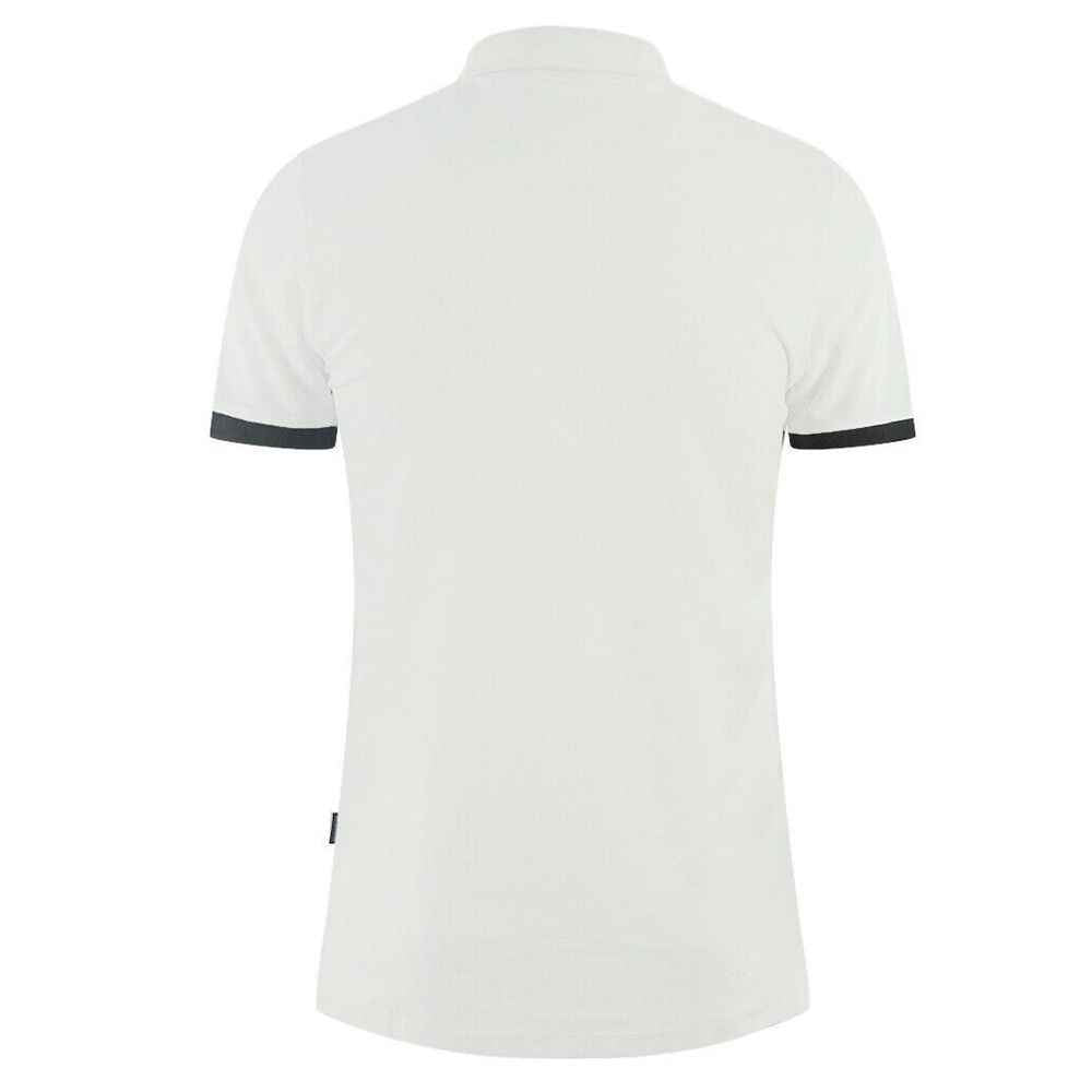 Aquascutum White Cotton Polo Shirt
