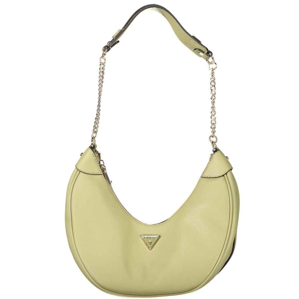 Guess Jeans Green Polyethylene Handbag