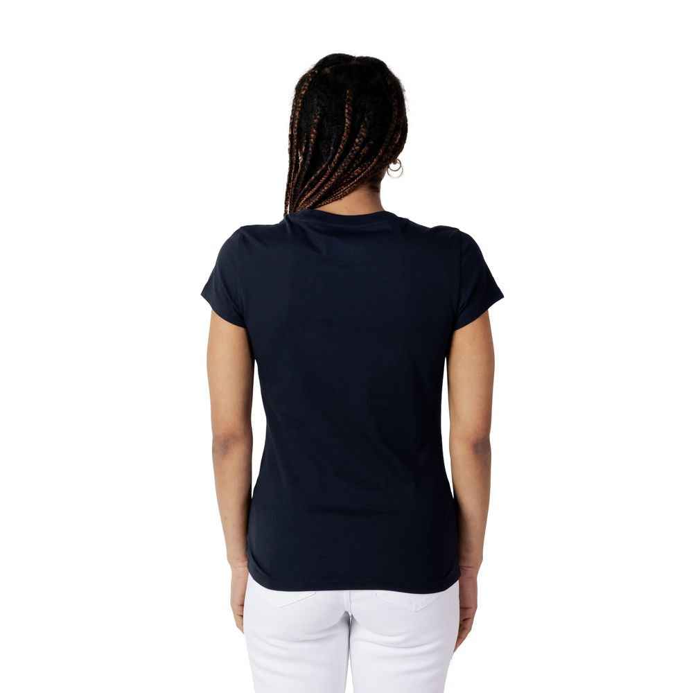 Armani Exchange Blue Cotton T-Shirt