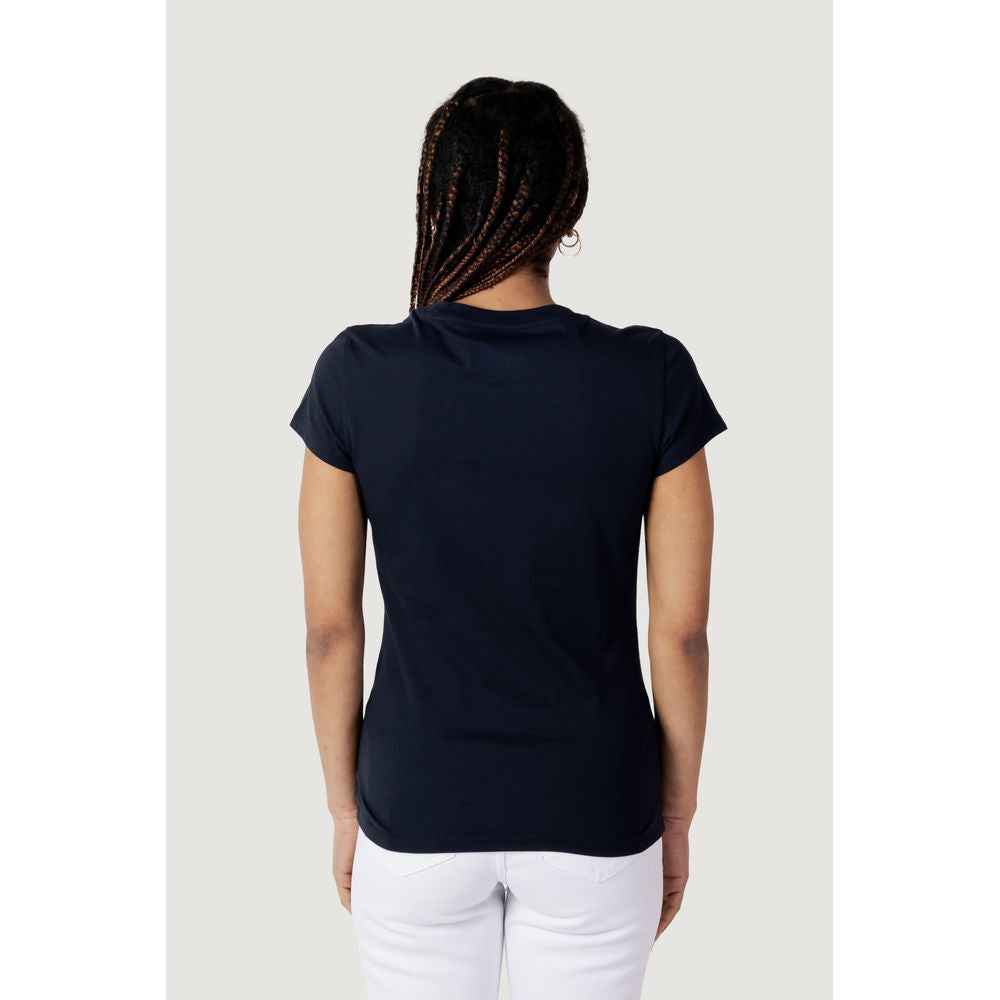 Armani Exchange Blue Cotton T-Shirt