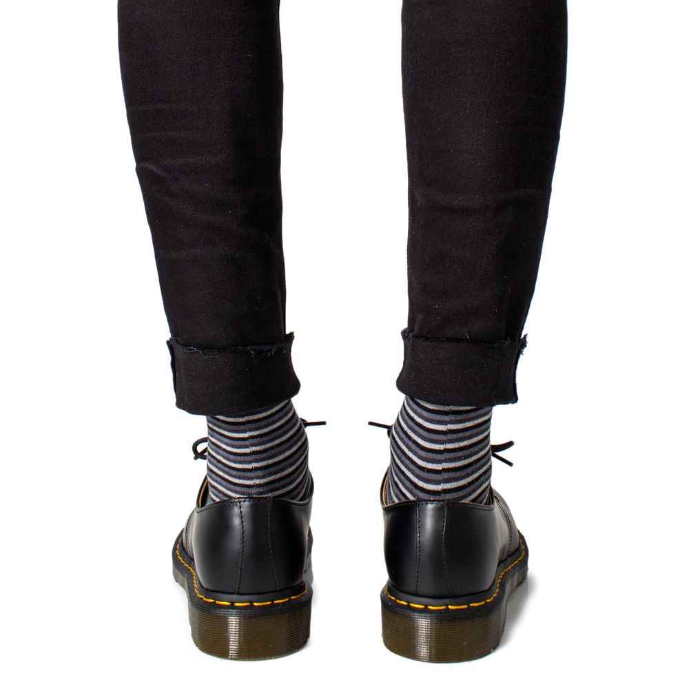 Dr. Martens Black Leather Oxfords And Derby