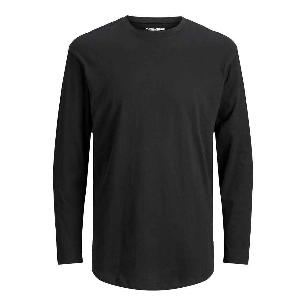 Jack Jones Black Cotton Long Sleeve