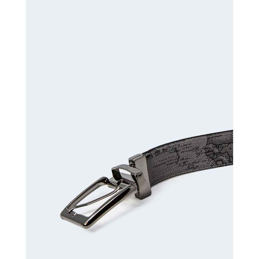 Alviero Martini Prima Classe Black Leather Belt