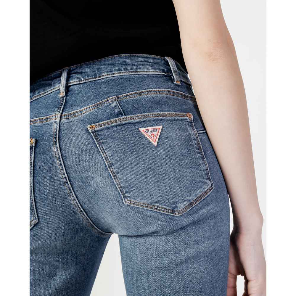 Guess Blue Cotton Skinny Jean