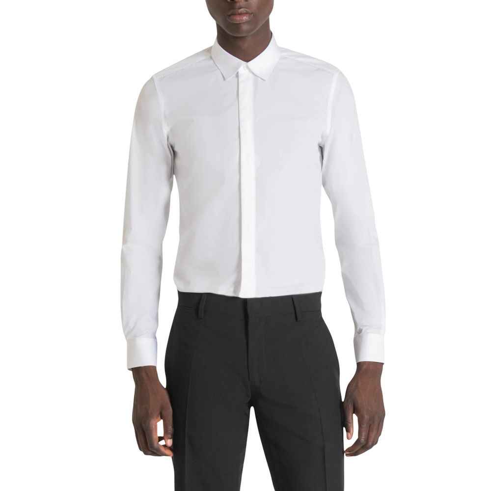 Antony Morato White Cotton Shirt