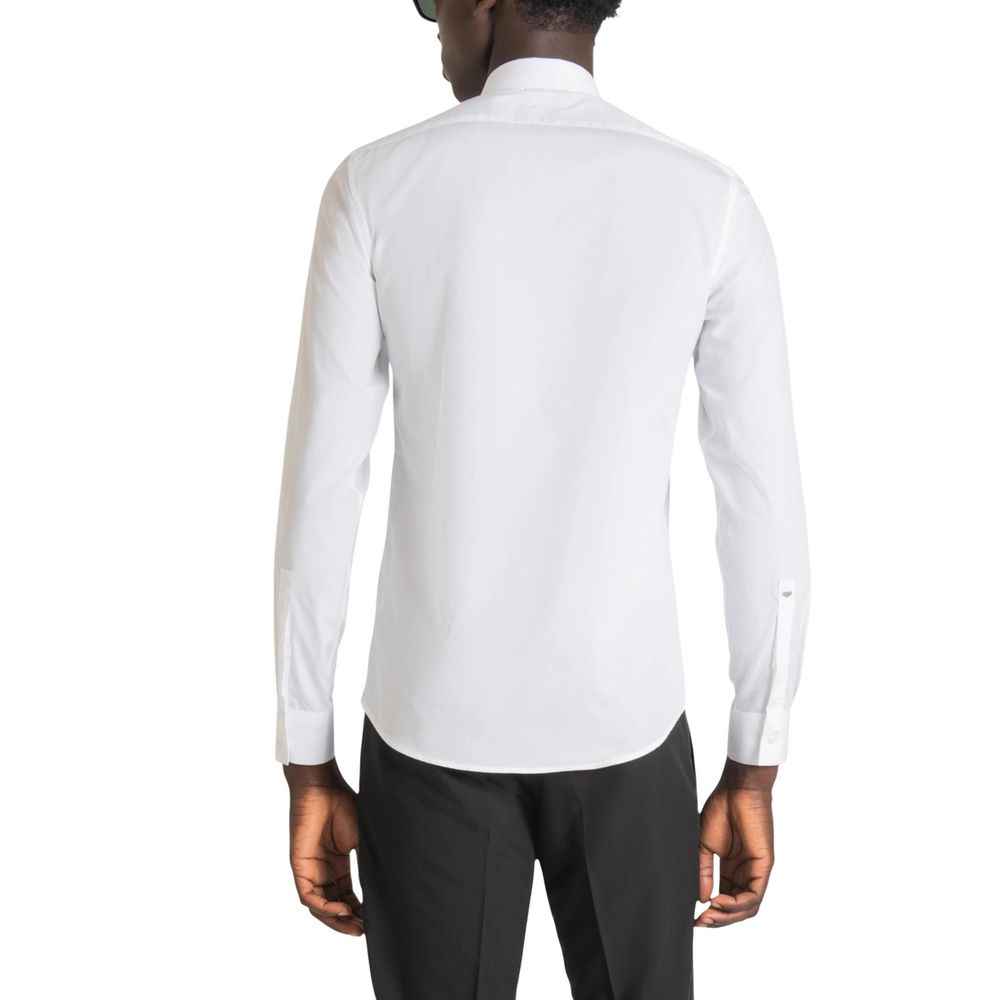 Antony Morato White Cotton Shirt
