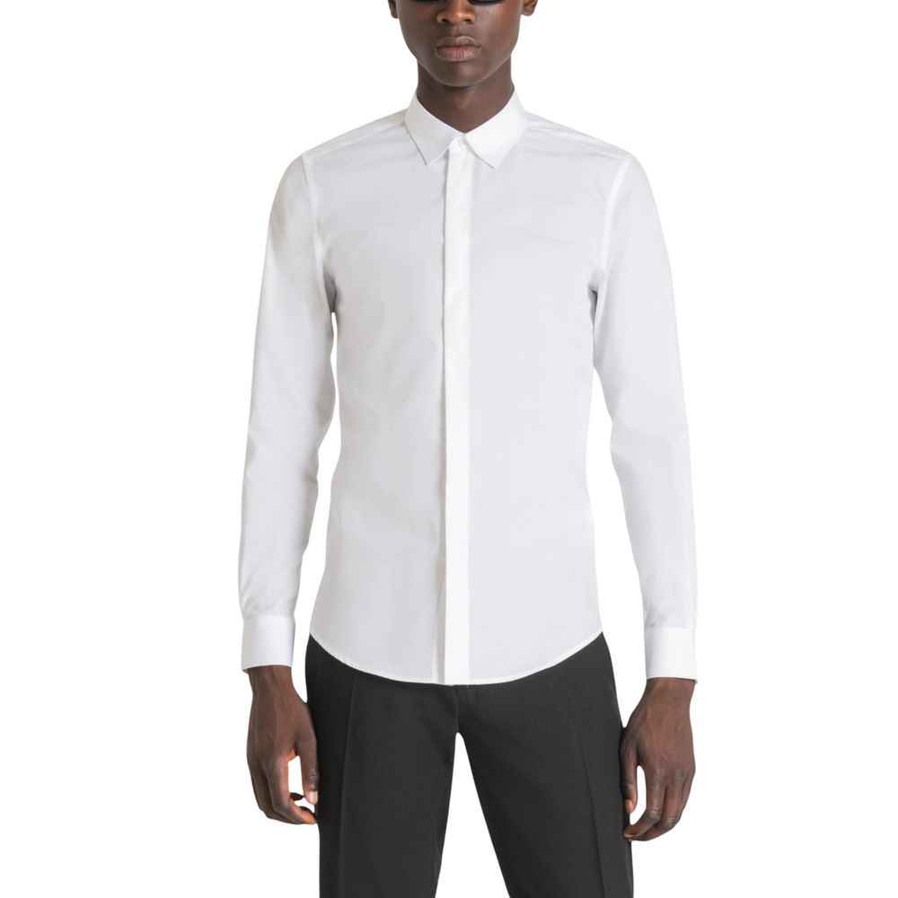 Antony Morato White Cotton Shirt