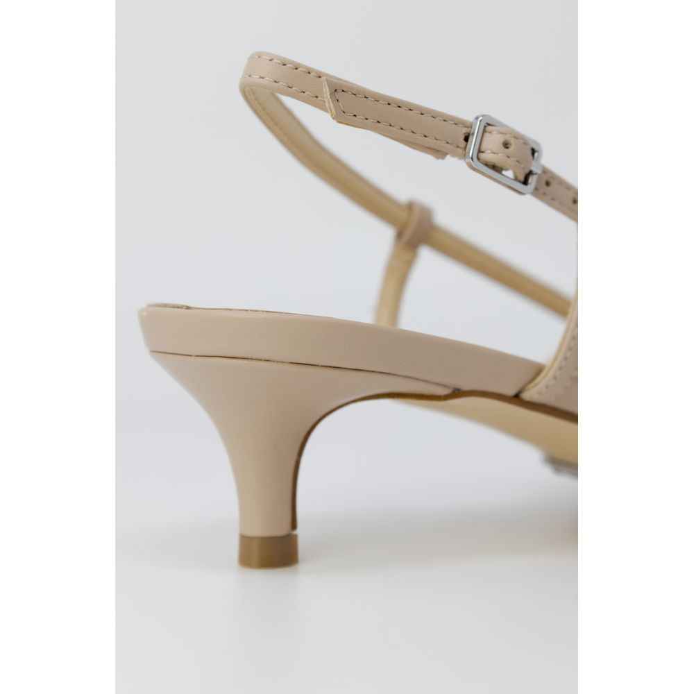 Guess Beige Polyester High Heel
