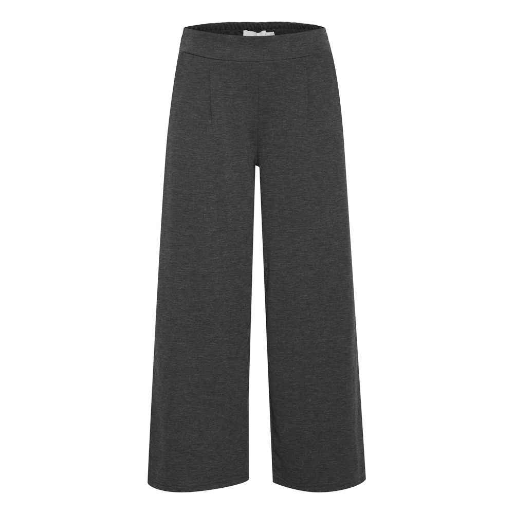 ICHI Gray Recycled Polyester Pant