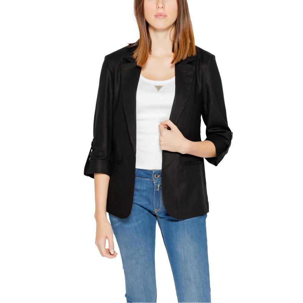 Only Black Linen Blazer