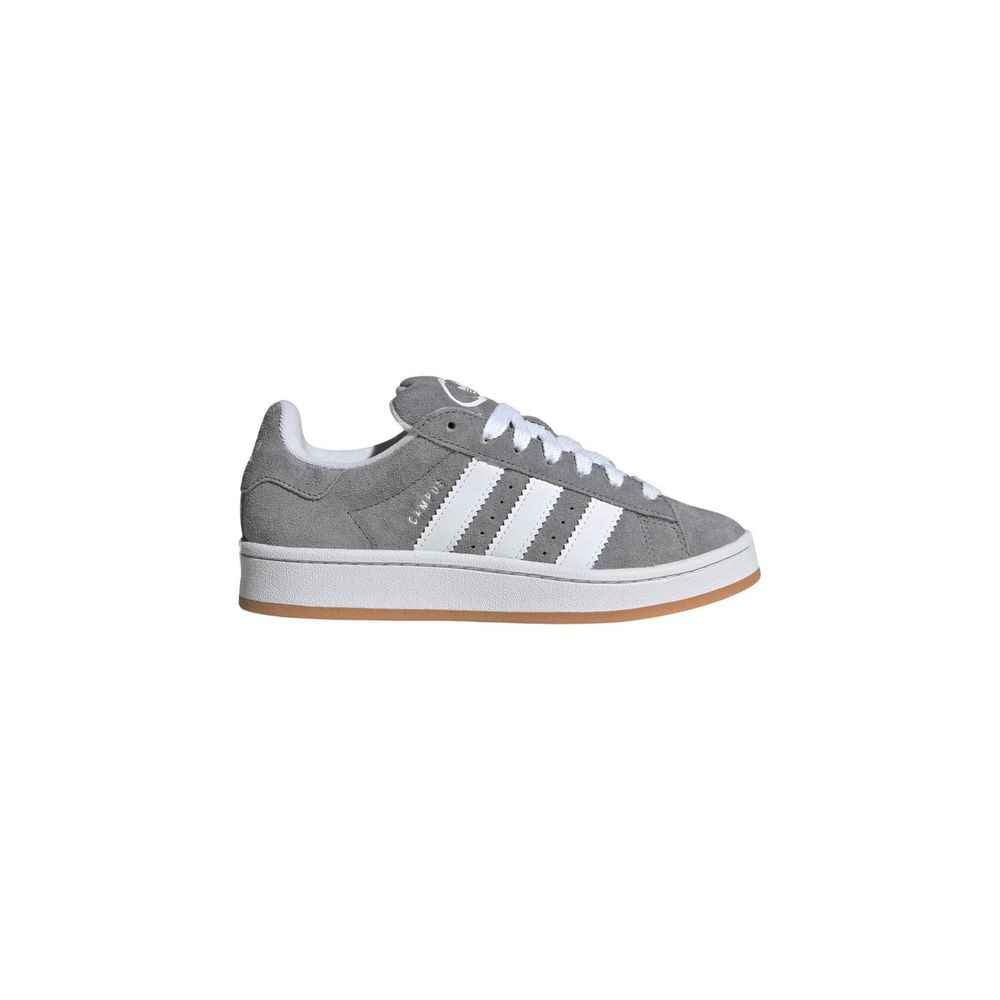 Adidas Gray Leather Sneaker