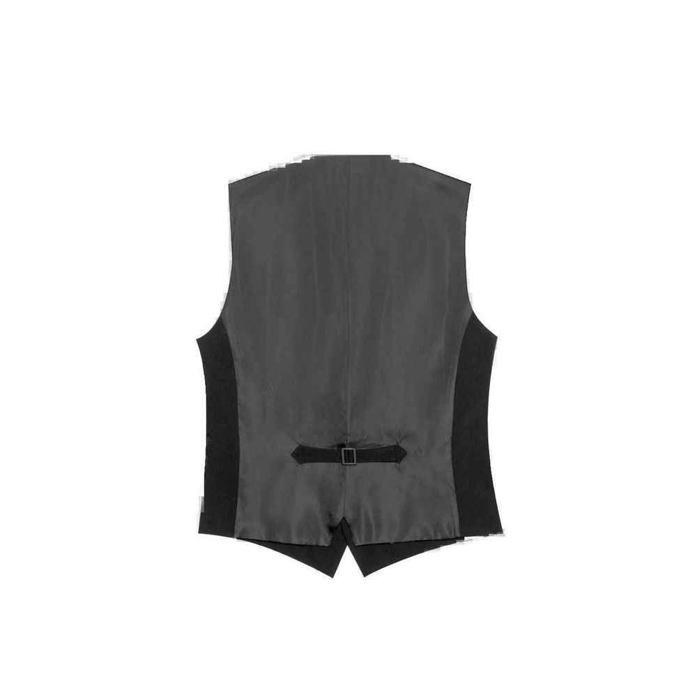 Antony Morato Black Polyester Waistcoat