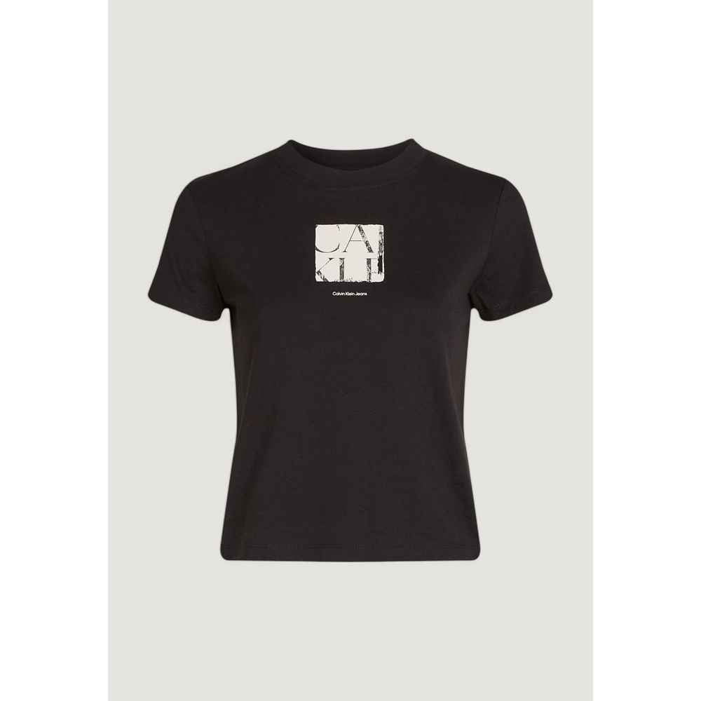 Calvin Klein Jeans Black Recycled Cotton T-Shirt