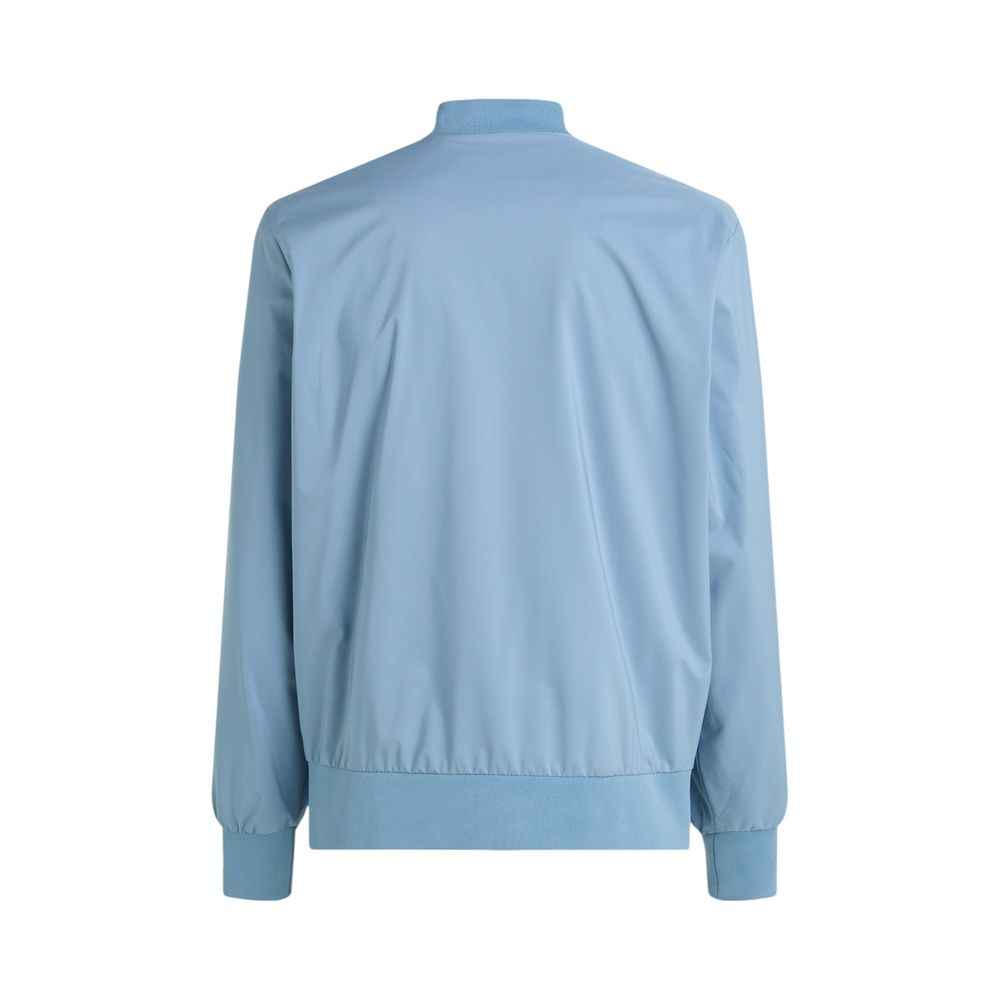 Calvin Klein Light Blue Recycled Polyester Jackets & Coat
