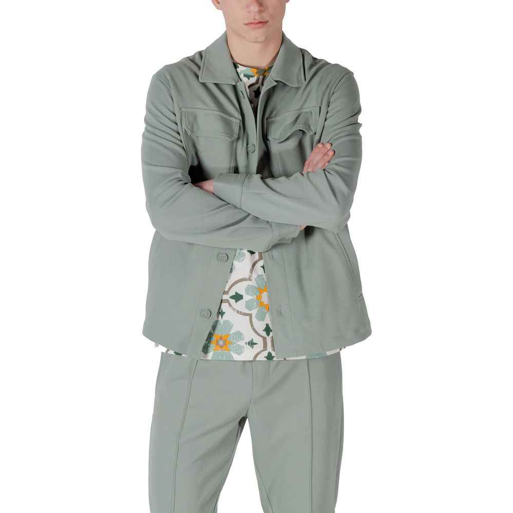 Antony Morato Green Polyester Shirt