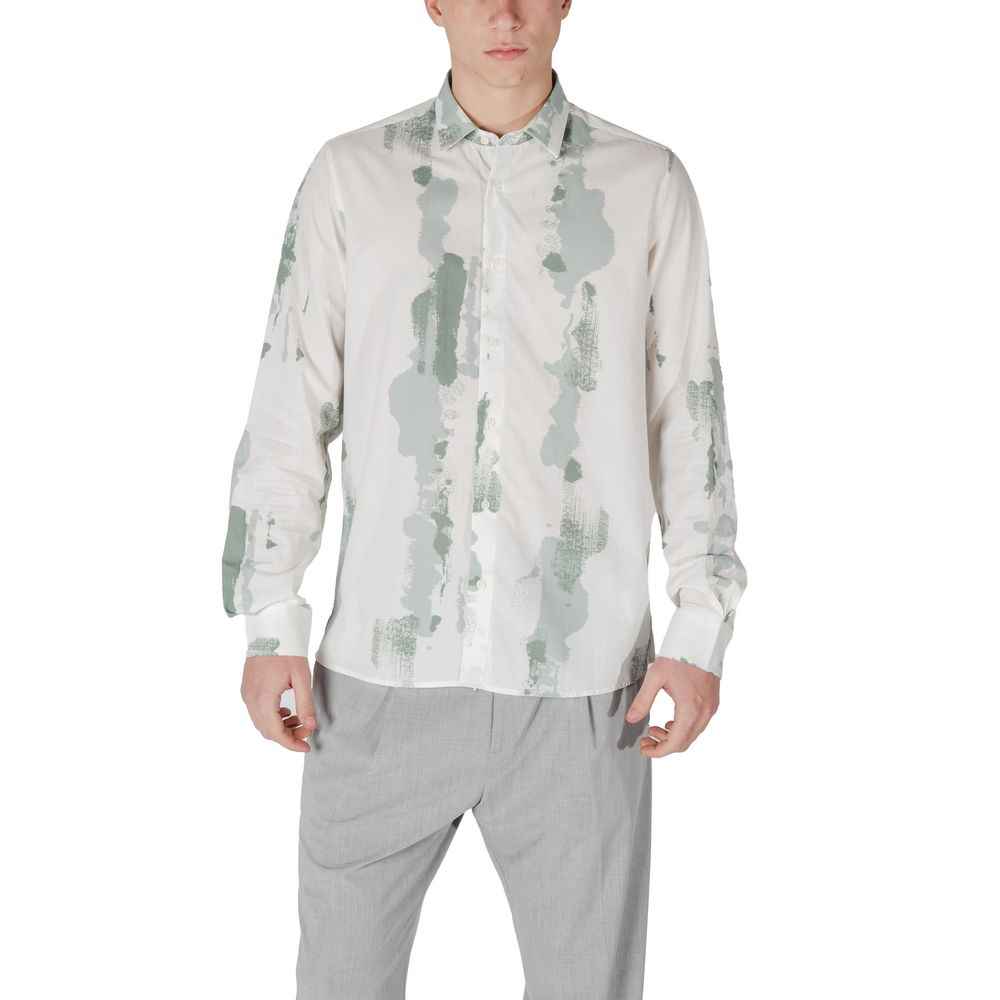 Antony Morato Green Viscose Shirt