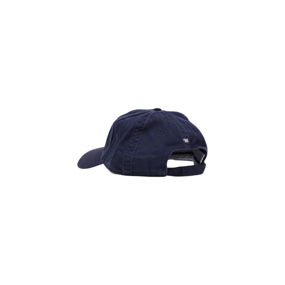 Tommy Hilfiger Blue Cotton Caps Baseball Hat