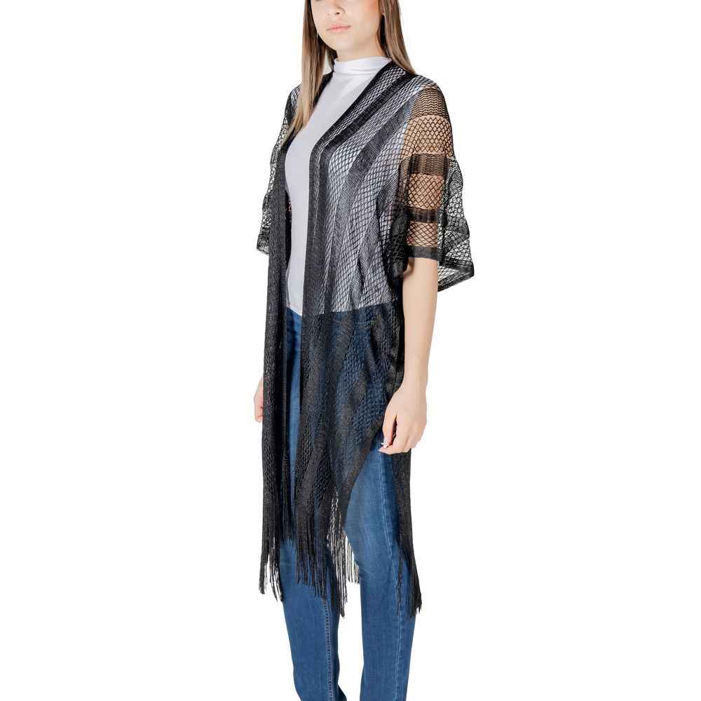 Liu Jo Black Polyester Scarf