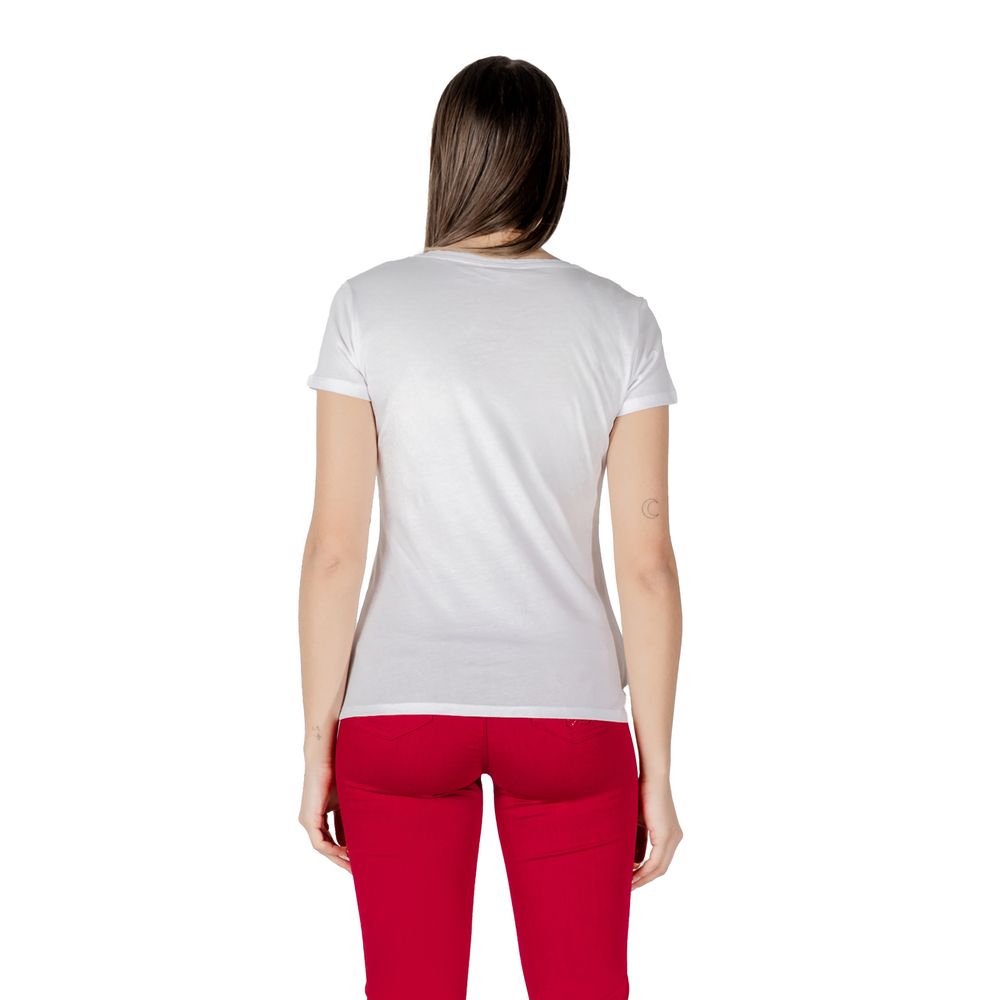 Liu Jo Bicolor Cotton T-Shirt