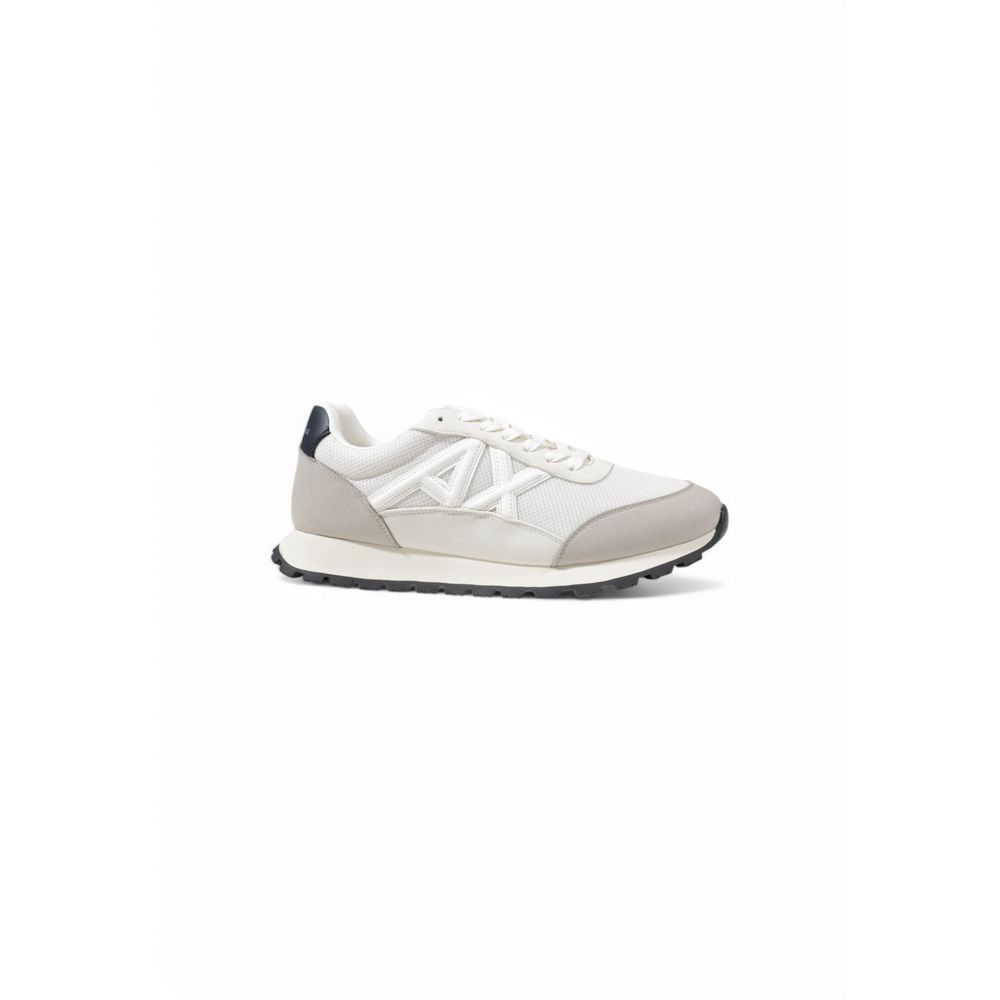Armani Exchange Beige Polyester Sneaker