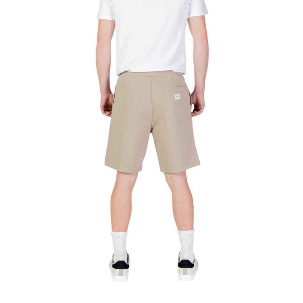 Replay Beige Cotton Bermuda
