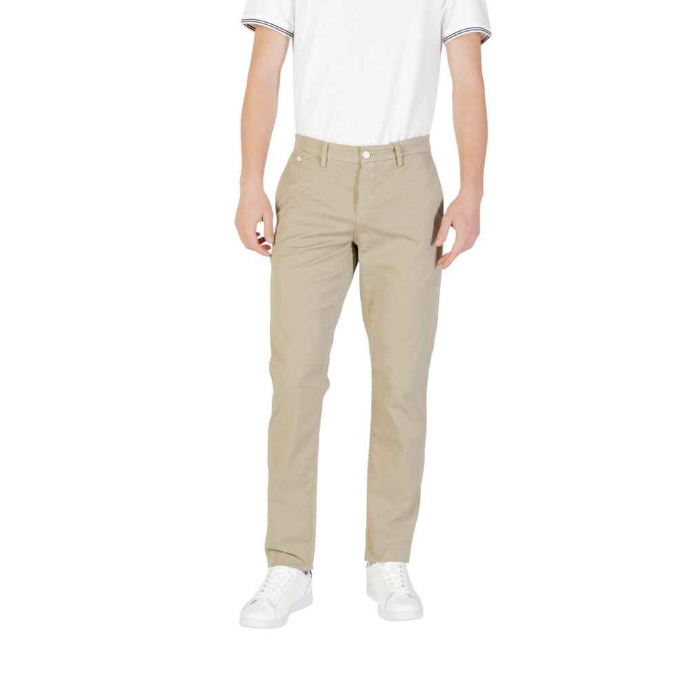 Replay Green Cotton Pant