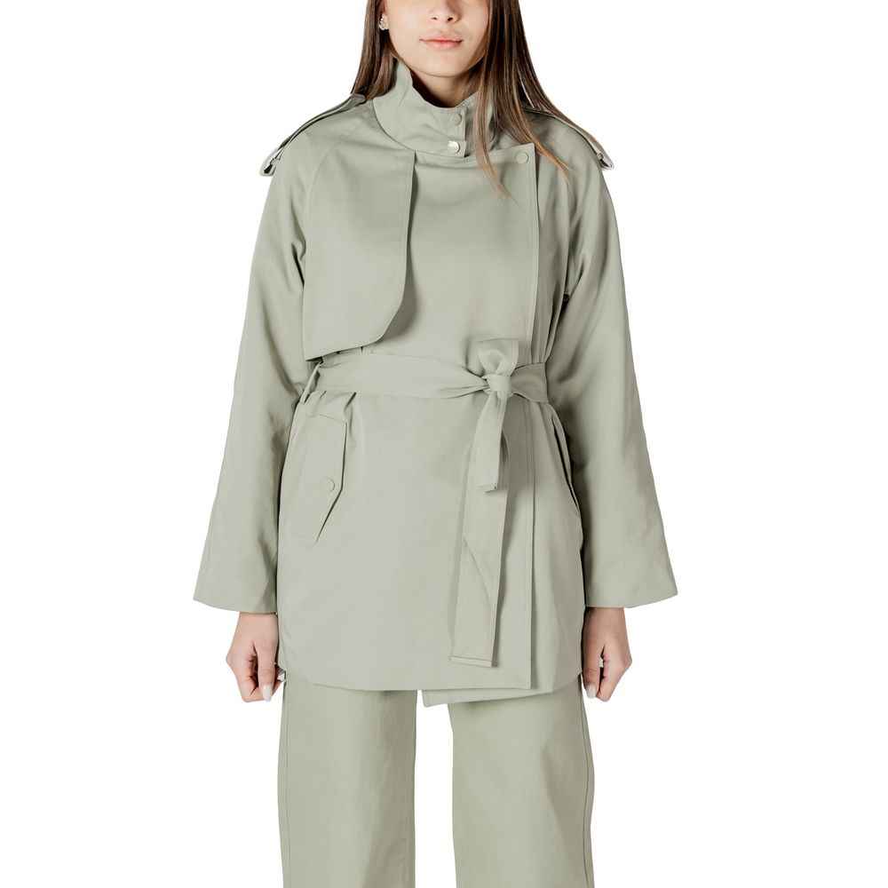 Morgan De Toi Green Cotton Parka