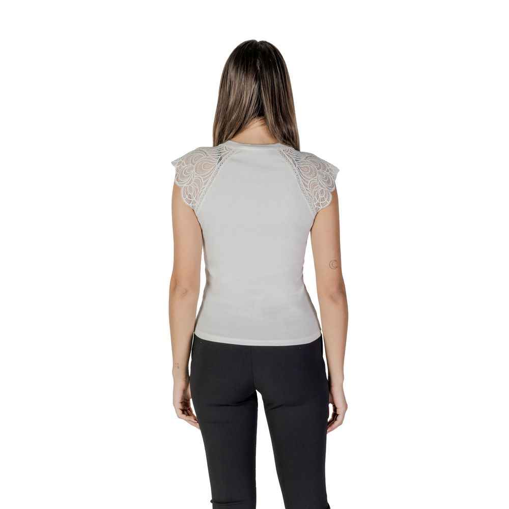 Morgan De Toi White Recycled Polyester Tank Top