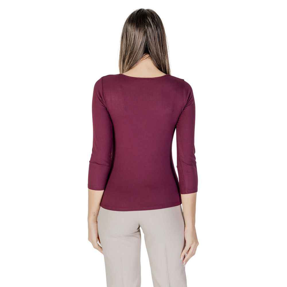 Morgan De Toi Purple Viscose Long Sleeve