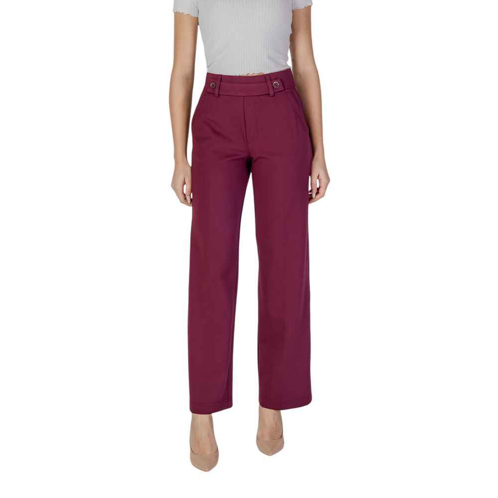 Street One Purple Viscose Pant