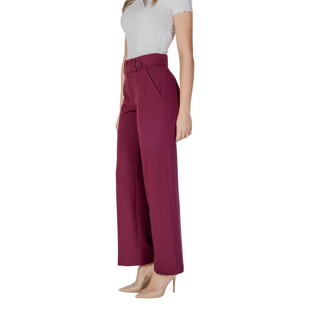 Street One Purple Viscose Pant