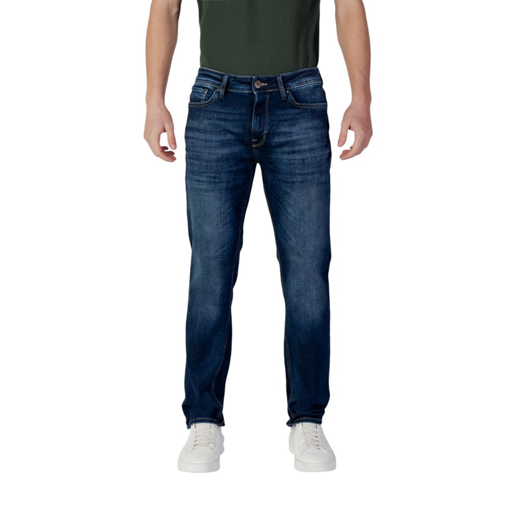 Jack Jones Blue Organic Cotton Relaxed Fit Jeans